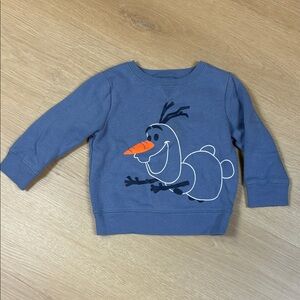 Disney Frozen Blue Olaf Sweatshirt